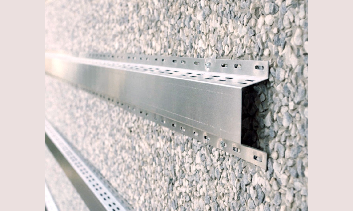 Outdoor ventilation profile aluminium